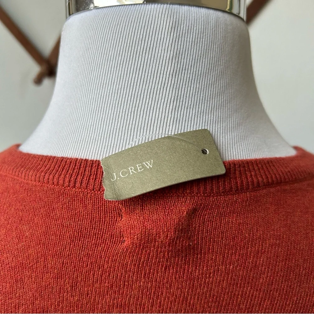 NWT J Crew Cashmere Blend V-Neck Sweater